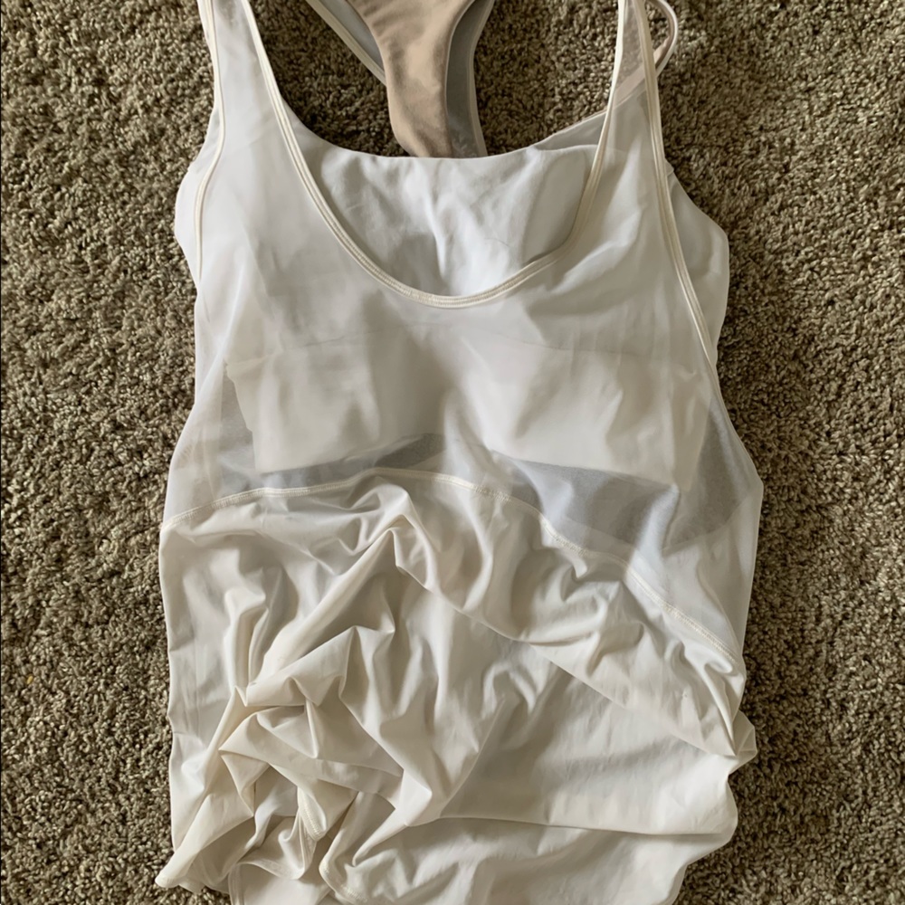 Lululemon sports bra tank with tank